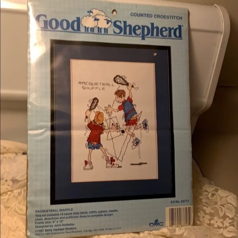 ESTATE Vintage Good Shepherd Crosstitch Se…